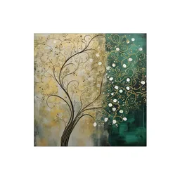 RANDOM Yellow & Green Canvas Floral and Botanical Wall Art-image-26