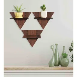 Set of 3 Laminated MDF Wood Wall Shelf by Random-image-15