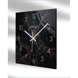 random Square-Shaped Wall Clock with Non-Ticking Movement image 3