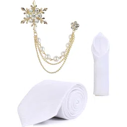 RANDOME STRIPE Satin Cufflink & Tie Pin Set-picture-15