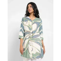 Rangmanch By Pantaloons Aquifer Regular Fit Printed Tunic-picture-23