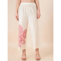 Rangmanch by Pantaloons Cream Print Pant-picture-23