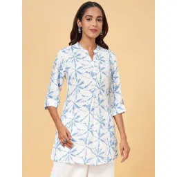 Rangmanch by Pantaloons White Printed Straight Kurti-picture-38