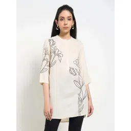 Rangmanch by Pantaloons White Printed Tunic-picture-48