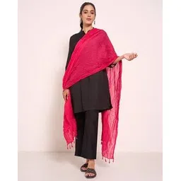 rangmanch by pantaloons Women Dupatta with Tassels-picture-18