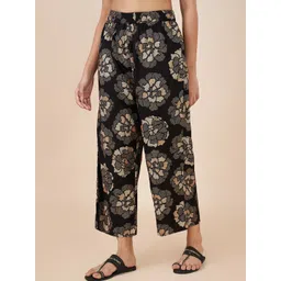 RANGMANCH BY PANTALOONS Women Floral Printed Flared Palazzos-picture-35