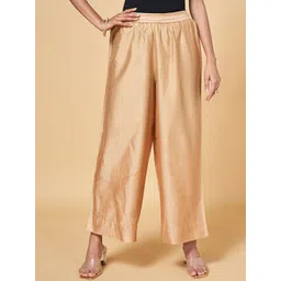 RANGMANCH BY PANTALOONS Women Mid-Rise Wide Leg Palazzos-picture-37