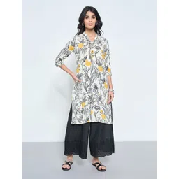 RANGMANCH BY PANTALOONS Women Printed Extended Sleeves Kurta-picture-14
