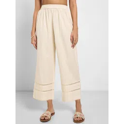 RANGMANCH BY PANTALOONS Women Regular Fit Cropped Parallel Trouser-picture-33