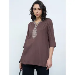 RANGMANCH BY PANTALOONS Women Sequinned Kurta-picture-36