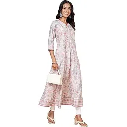 rangmanch by pantaloons Women's Cotton Regular Kurtas-picture-11