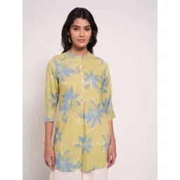 Rangmanch by Pantaloons Yellow Printeded Tunic-picture-21