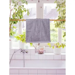 RANGOLI Grey 2 Pieces 600 GSM Organic Bamboo Hand Towel-picture-13