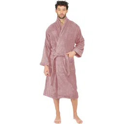 RANGOLI Organic Bamboo Bath Robe With Wraps-picture-26