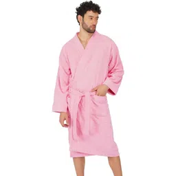 RANGOLI Organic Bamboo Bath Robe With Wraps-picture-26
