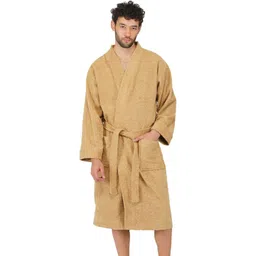 RANGOLI Organic Bamboo Bath Robe With Wraps-picture-31