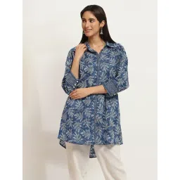 Rangriti Indigo Printed Kurti-picture-16