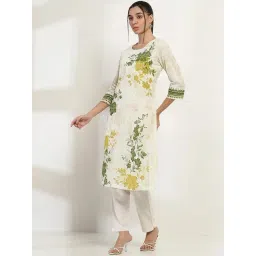 Rangriti Off White Printed Kurta-picture-26