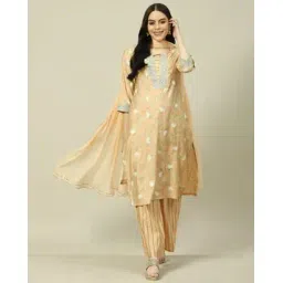 rangriti Women Floral Print Straight Kurta with Palazzos & Dupatta-picture-18
