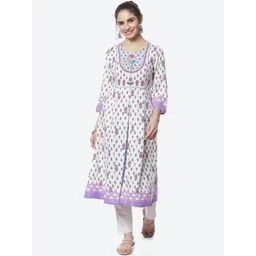 Rangriti Women Floral Printed Floral A-Line Kurta-picture-34