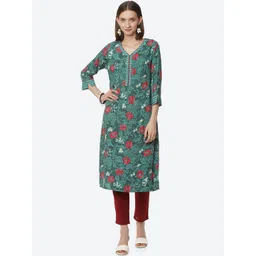 Rangriti Women Floral Printed Kurta-picture-28