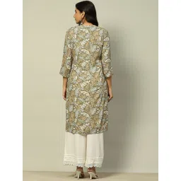 Rangriti Women Printed Sequinned Kurta image 5