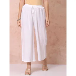 Rangriti Women Straight Knitted Palazzos-picture-11