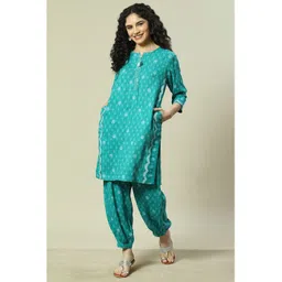 rangriti Women Viscose Rayon Kurta Palazzo Set-picture-13