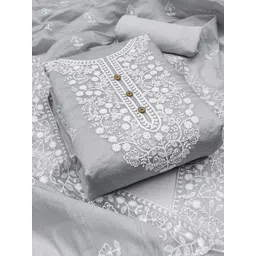 Rangtulika Ethnics Embroidered Unstitched Dress Material-picture-23