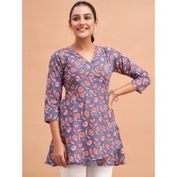 Rangun Floral Print Top-picture-11