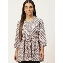 Rangun Floral Print Top-picture-33