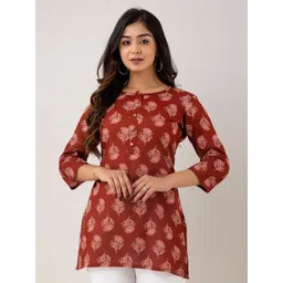 Rangun Floral Print Top-picture-13