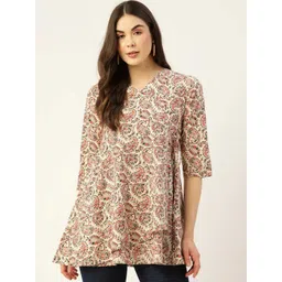 Rangun Floral Print Top-picture-35
