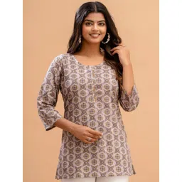 Rangun Floral Print Top-picture-36