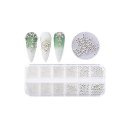 RANORE 3D Nail Design Decoration Mini Stainless Steel Silver Beads- 200gm-picture-22