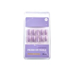 RANORE Cat Eye 24-Pcs Press-On Nails - E20 Purple-picture-15