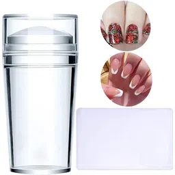ranore Jelly Silicone Nail Stamper for French Nails - Nail Stamper with Scraper-picture-43