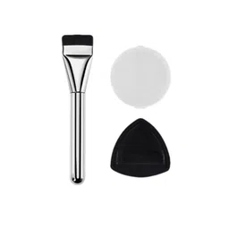 ranore RANOREUltra Thin Foundation Applicator Brush & Puff With Case Set-picture-40