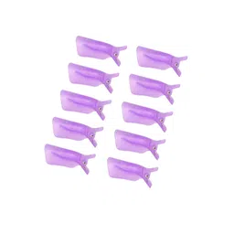 RANORE Set Of 10 Plastic Acrylic Nail Art Soak Off Cap-picture-27