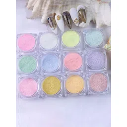 RANORE Set Of 12 Sugar Powder Nail Art Glitter-24g-picture-27