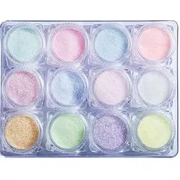 ranore Sugar Nail Pigment | Acrylic Powder Shiny Dipping Glitter (Pack of 12)-picture-43