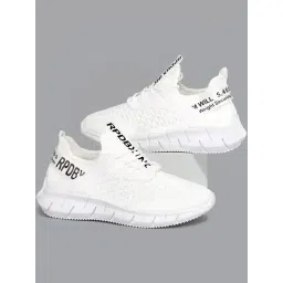 Rapid Box Men's White Running Shoes-picture-13