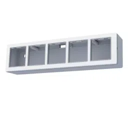 RAPID Sumo Next Open Modular Silver Line Surface Box 10 Modular White, R-585 (Pack of 5)-picture-23