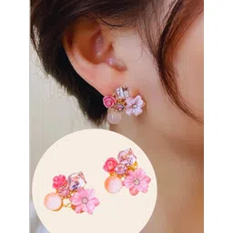 RAPPERSSHOP Floral Studs Earrings image 1