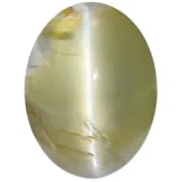 rare gems gallery कैट्स आई स्टोन Oval Shape Sutramani Stones Kanak Khet Lahsunia Ratna 5.5 Carat Srilankan Chrysoberyl Cats Eye Stone Original Certified 6 Ratti लहसुनिया रत्न ओरिजिनल लैब सर्टिफाइड-picture-31
