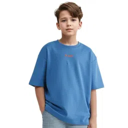 Rare Ones Boys Blue Cotton Blend Graphic T-Shirt-picture-32