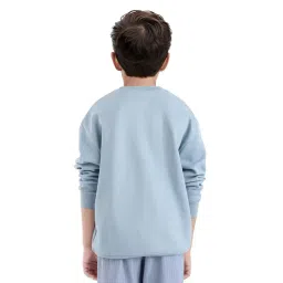 Rare Ones Boys Blue Cotton Blend Printed Sweatshirt image 2