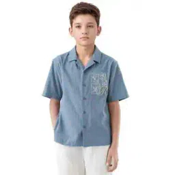 rare ones Boys Embroidery Regular Fit Shirt-picture-27