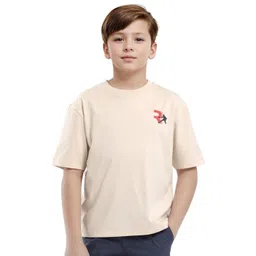 RARE ONES Boys Graphic Printed Round Neck Cotton Oversized T-shirt-picture-22