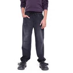 RARE ONES Boys Low Distress Light Fade Jogger Jeans-picture-35